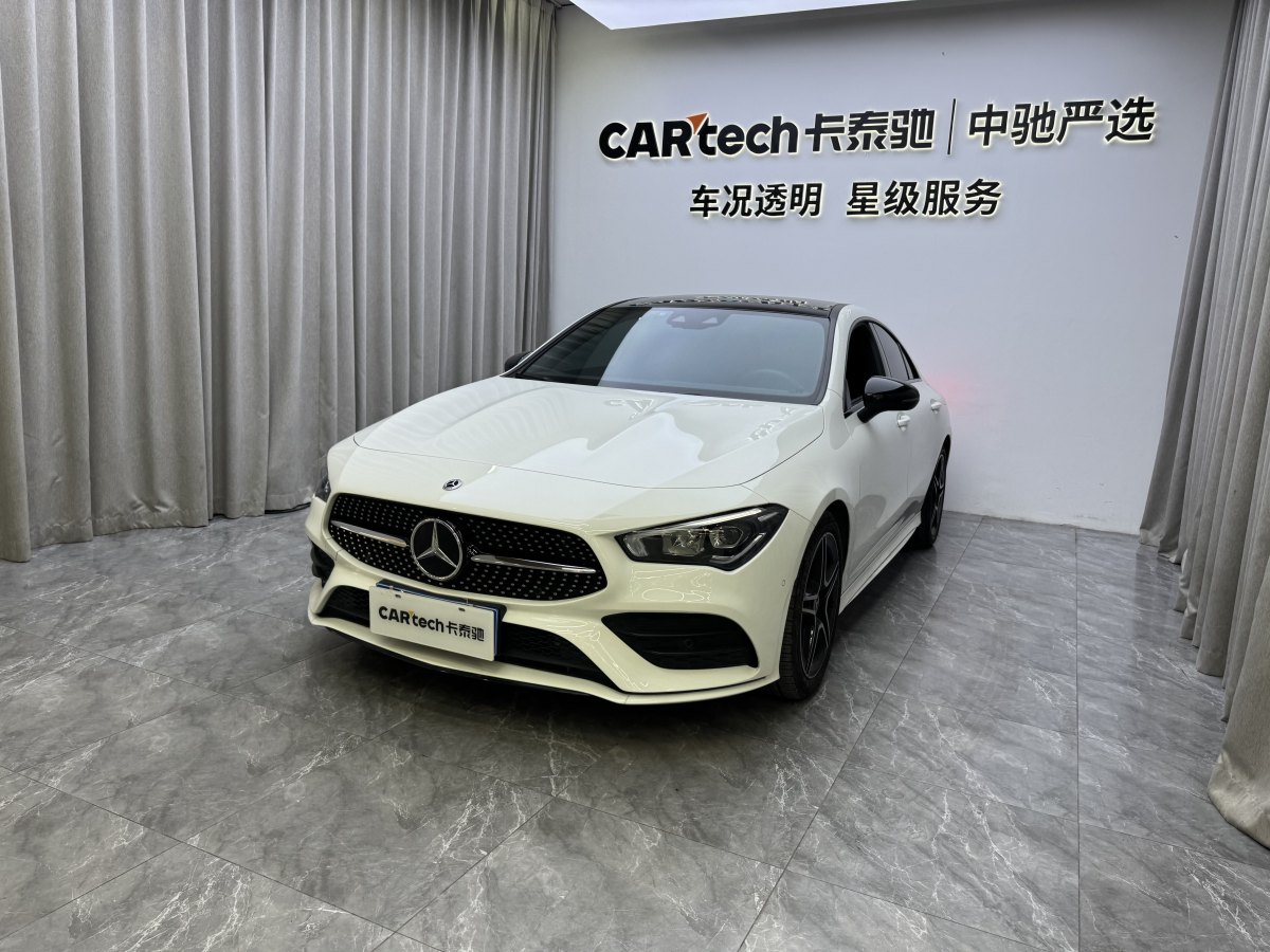 2022年3月奔馳 奔馳CLA級(jí)  2022款 改款 CLA 200 4MATIC