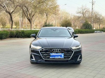 2024年1月 奧迪 奧迪A7L 45TFSI S-line 筑夢型 流晶套裝圖片