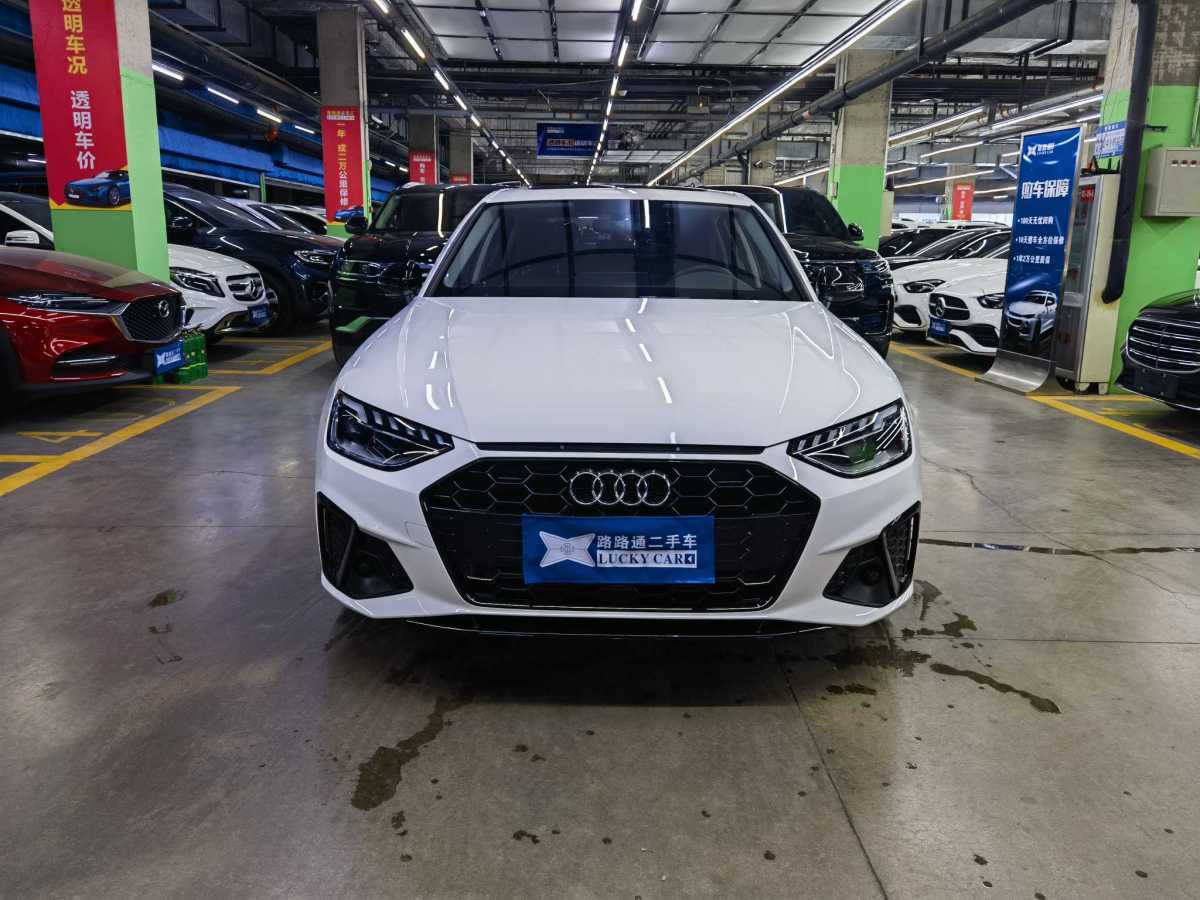 2023年1月奧迪 奧迪A4L  2022款 40 TFSI 豪華動感型