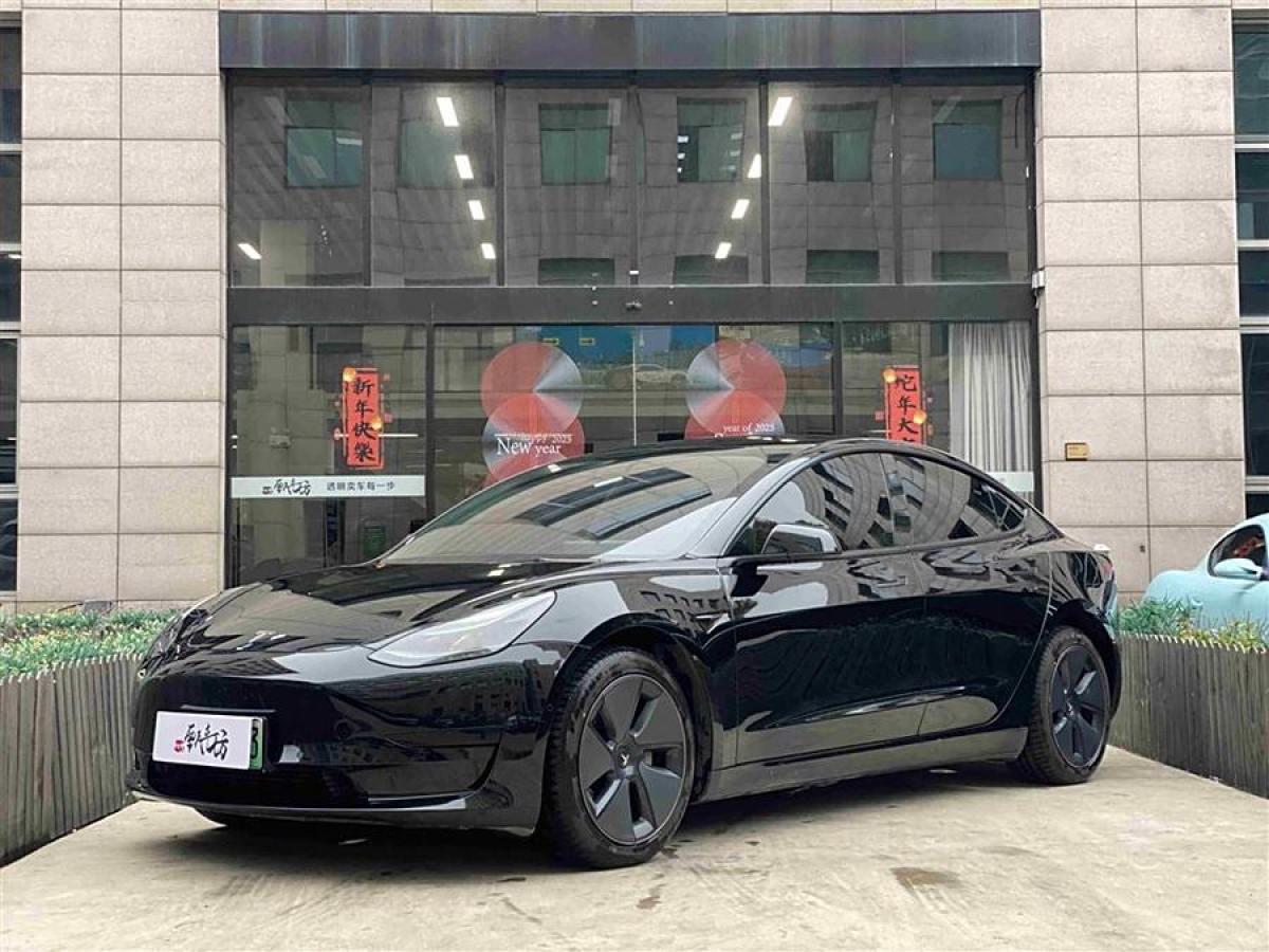 2021年9月特斯拉 Model 3  2021款 標(biāo)準(zhǔn)續(xù)航后驅(qū)升級版 3D6