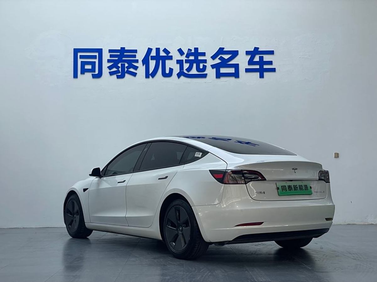 特斯拉 Model 3  2021款 改款 標(biāo)準(zhǔn)續(xù)航后驅(qū)升級(jí)版圖片