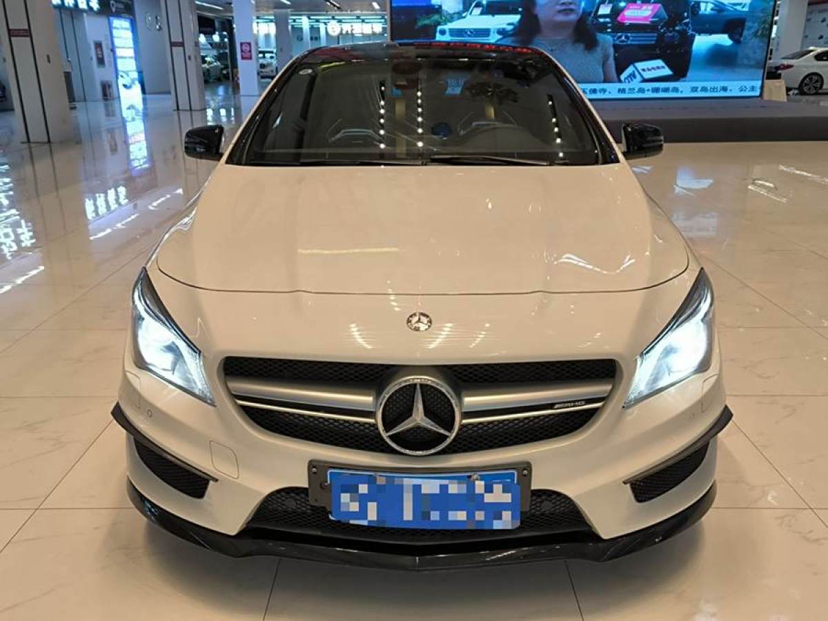 2015年8月奔馳 奔馳CLA級(jí)AMG  2014款 AMG CLA 45 4MATIC