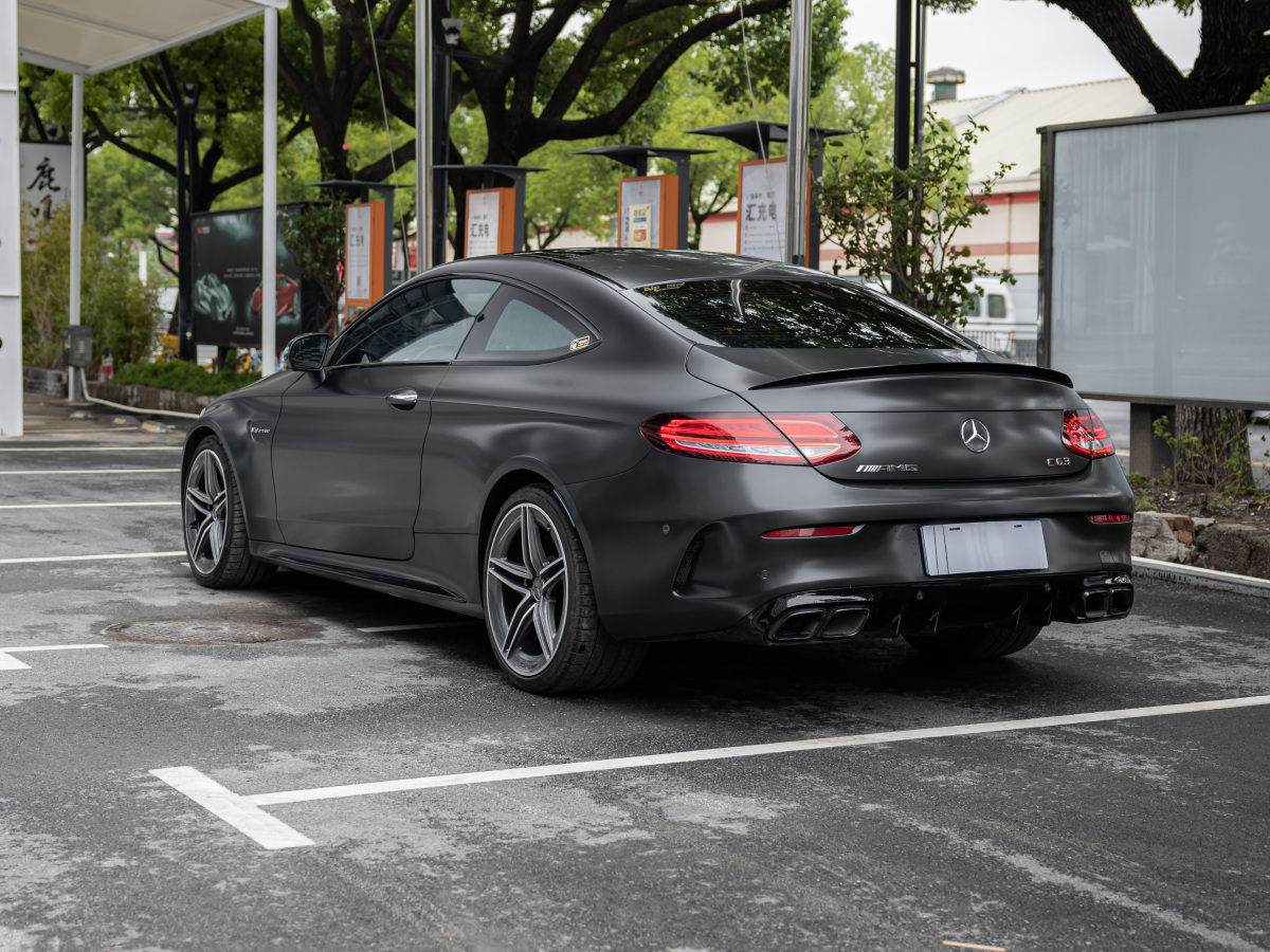 奔馳 奔馳C級AMG  2019款 AMG C 63 轎跑車圖片