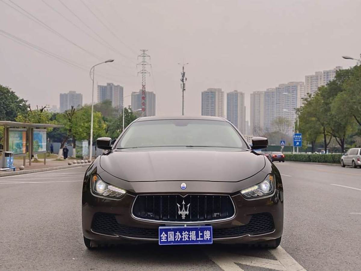 瑪莎拉蒂 Ghibli  2014款 3.0T 標(biāo)準(zhǔn)版圖片