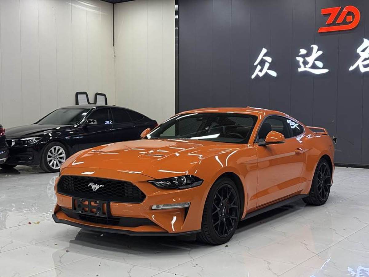 福特 Mustang  2021款 2.3L EcoBoost 黑曜魅影特別版圖片