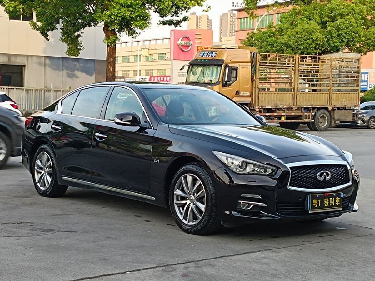 英菲尼迪 Q50L  2016款 2.0T 悅享版圖片