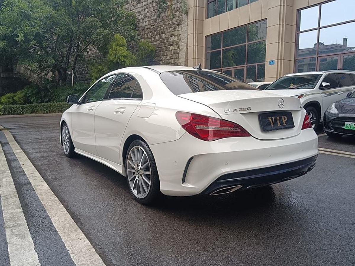 2018年9月奔馳 奔馳CLA級(jí)  2018款 CLA 220 4MATIC