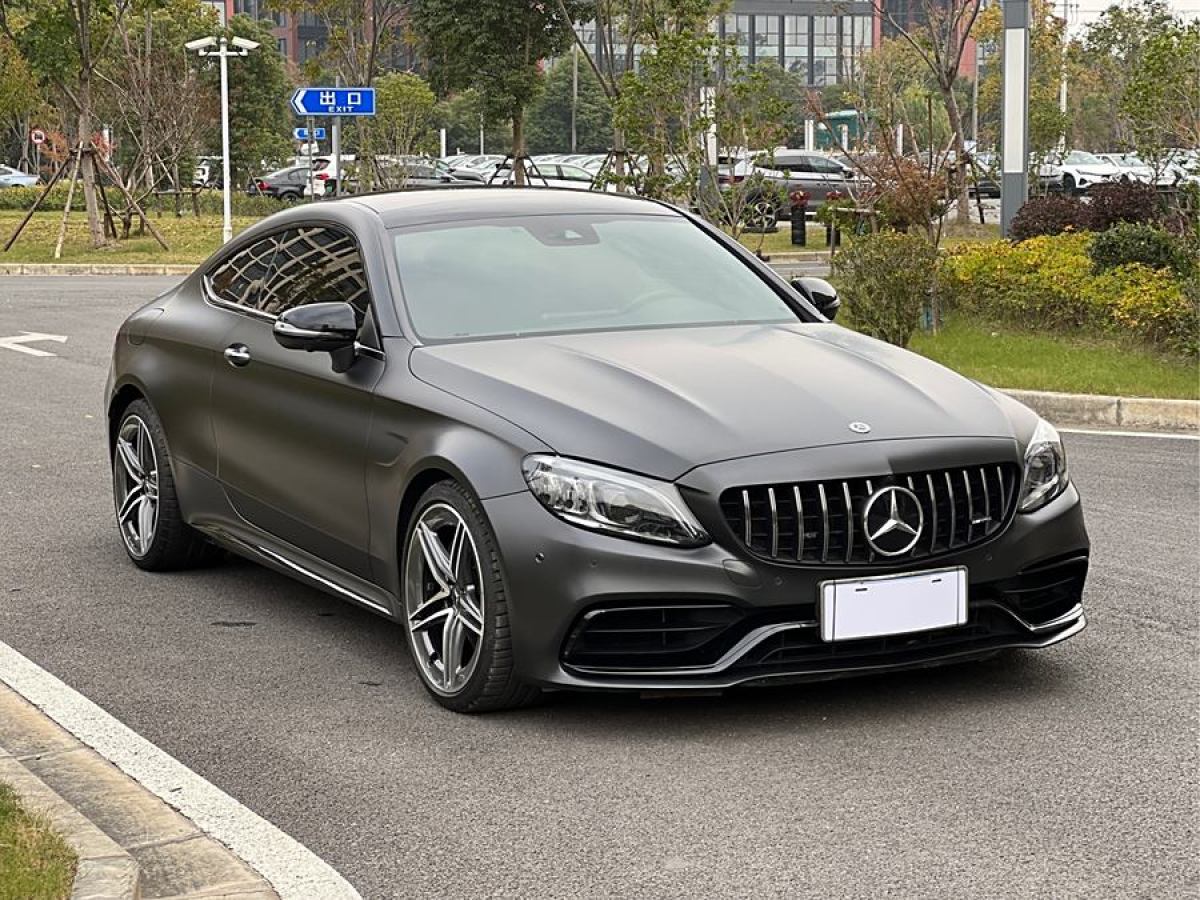 奔馳 奔馳C級(jí)AMG  2021款 AMG C 63 轎跑車圖片