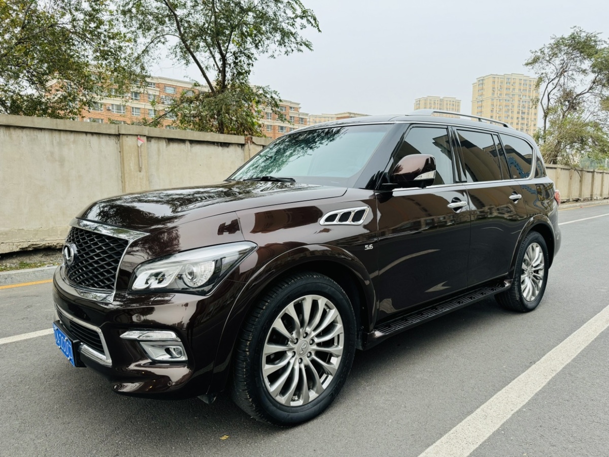 2017年1月英菲尼迪 QX80  2016款 5.6L 4WD