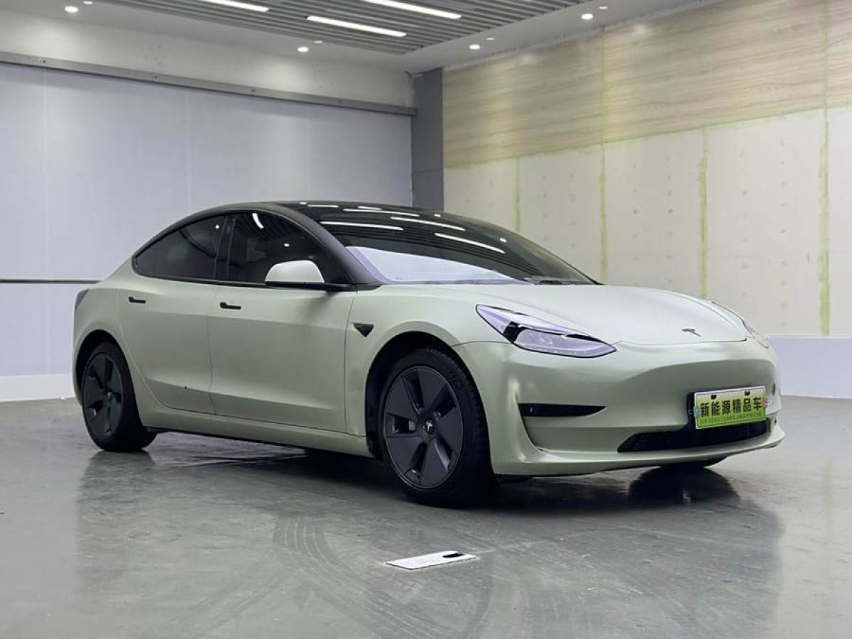 特斯拉 Model 3  2021款 改款 標(biāo)準(zhǔn)續(xù)航后驅(qū)升級版圖片