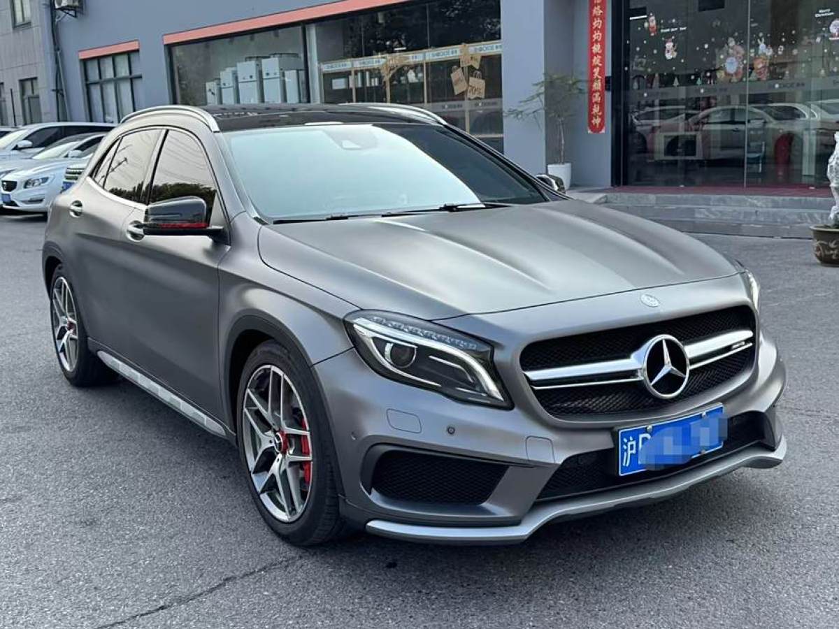 奔馳 奔馳GLA AMG  2016款 AMG GLA 45 4MATIC圖片