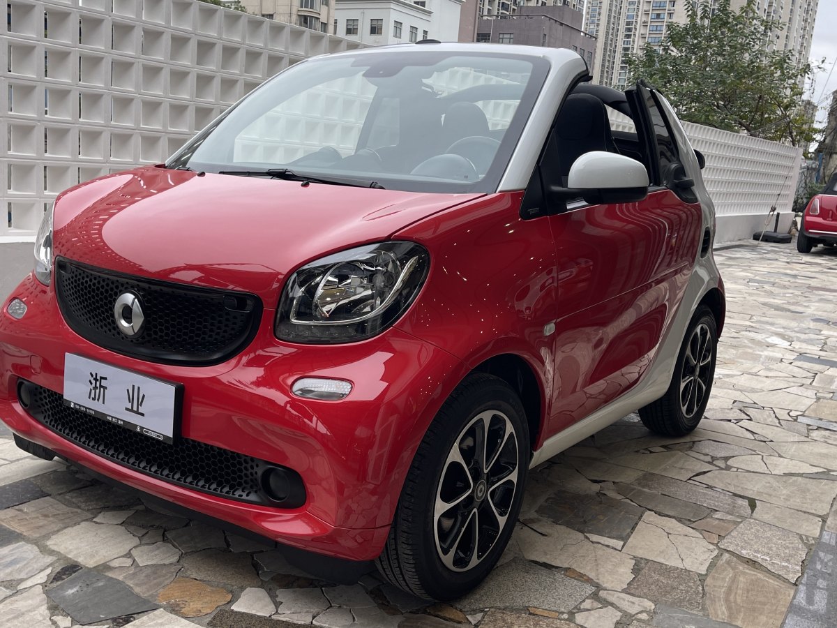 smart fortwo  2016款 1.0L 52千瓦敞篷激情版圖片