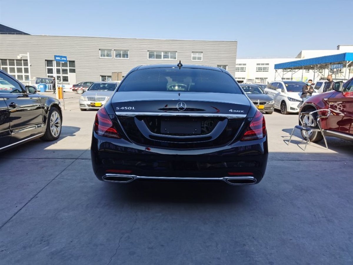 奔馳s級 2019款 s 450 l 4matic_價格107萬元_華夏二手車網