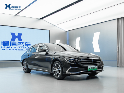 2022年10月 奔馳 奔馳E級新能源 改款三 E 350 e L 插電式混合動力轎車圖片