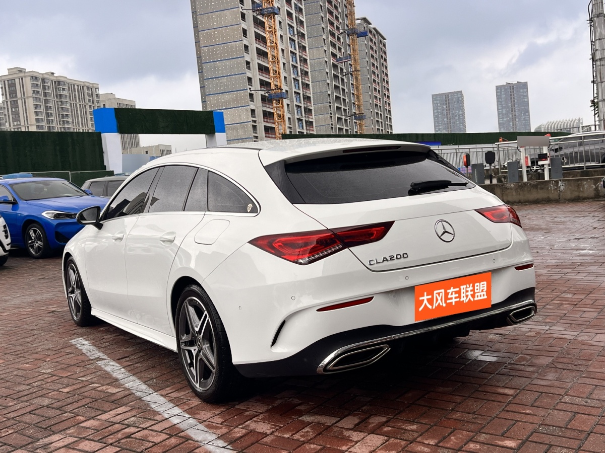 奔馳 奔馳CLA級  2020款 CLA 200 獵跑車圖片