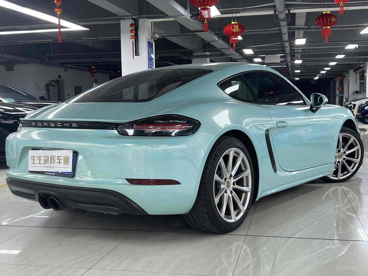 保时捷 718  2018款 Cayman 2.0T图片