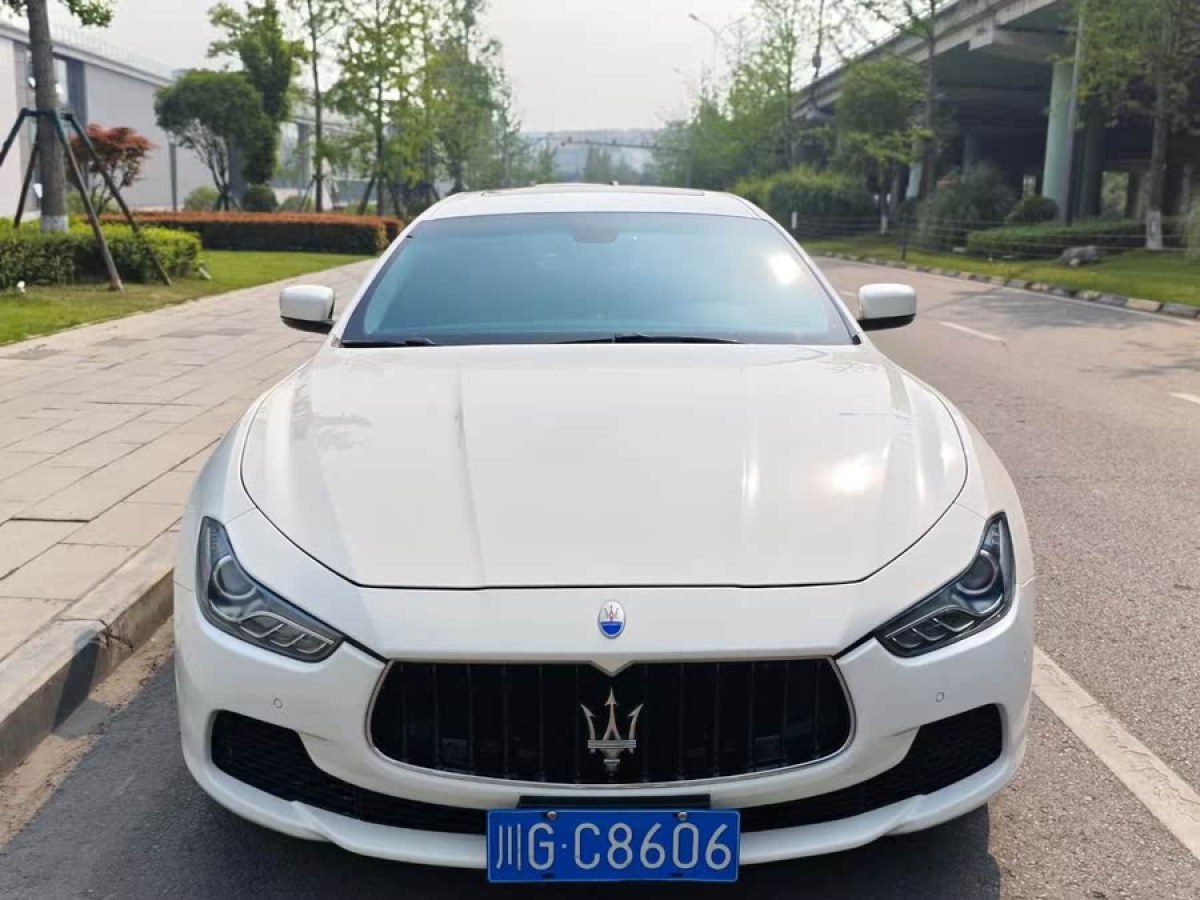 瑪莎拉蒂 Ghibli  2014款 3.0T 標(biāo)準(zhǔn)版圖片