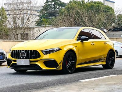 2021年4月 奔馳 奔馳A級AMG AMG A 45 S 4MATIC+ 先型特別版圖片