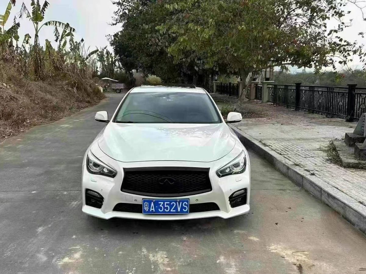 2015年1月英菲尼迪 Q50L  2015款 2.0T 悅享版