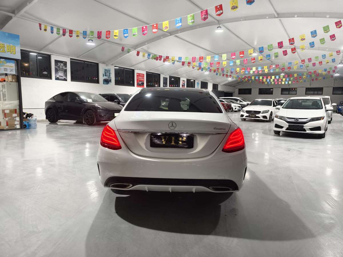 奔馳 奔馳C級  2017款 C 200 L 4MATIC 運動版圖片