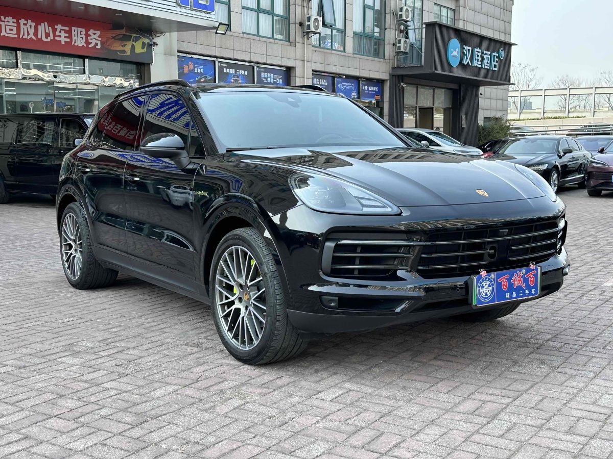 保時(shí)捷 Cayenne新能源  2023款 Cayenne E-Hybrid 2.0T 鉑金版圖片