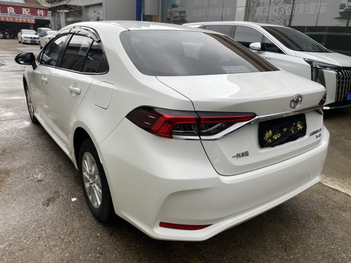 豐田 卡羅拉  2021款 1.2T S-CVT 精英版圖片