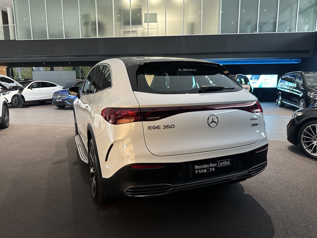 2023年7月奔馳 奔馳EQE SUV  2023款 350 4MATIC 先鋒版