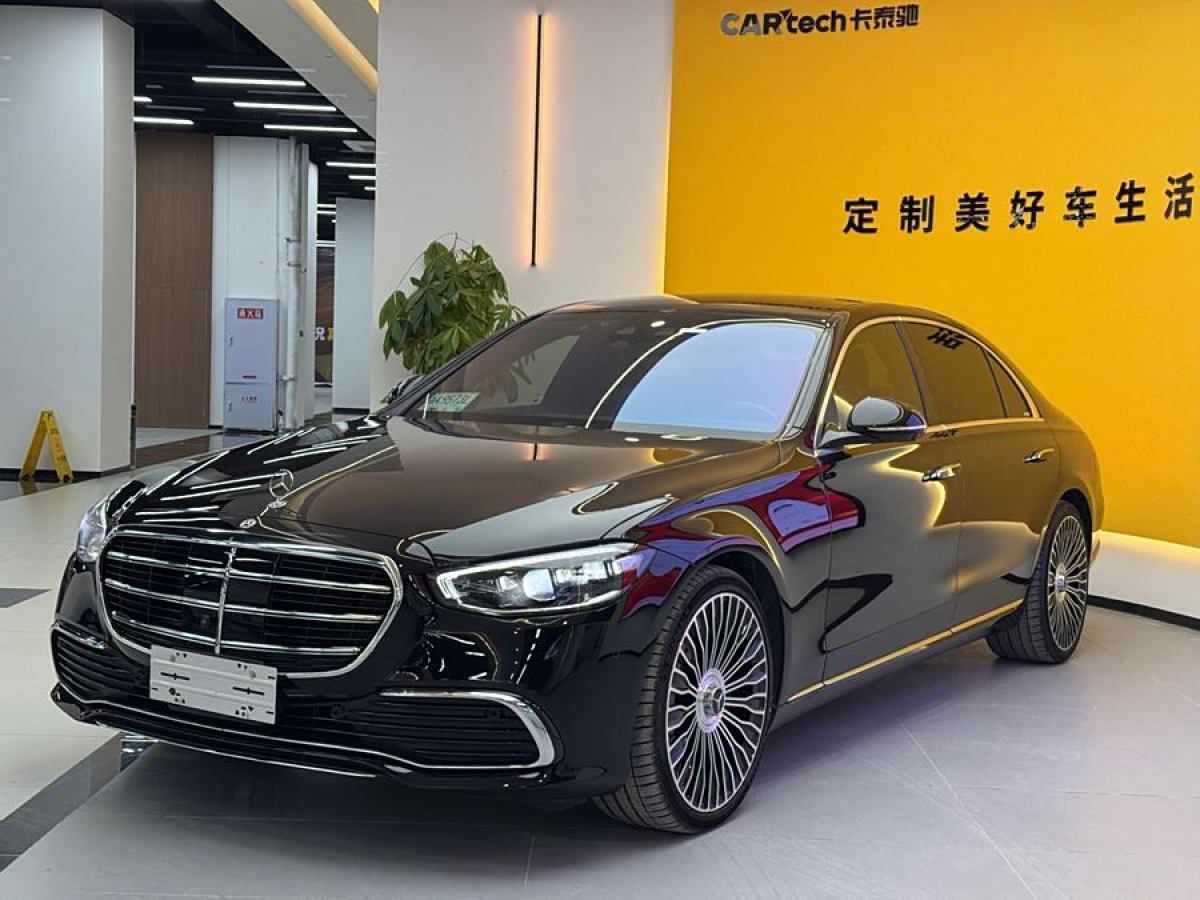 2022年10月奔馳 奔馳S級  2022款 改款 S 450 L 4MATIC