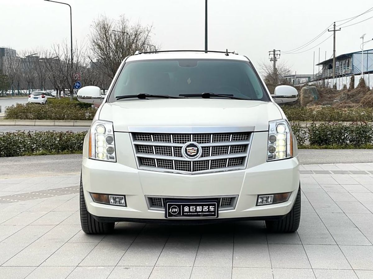 2024年5月凱迪拉克 凱雷德ESCALADE  2013款 6.2L ESV鉑金版加長型