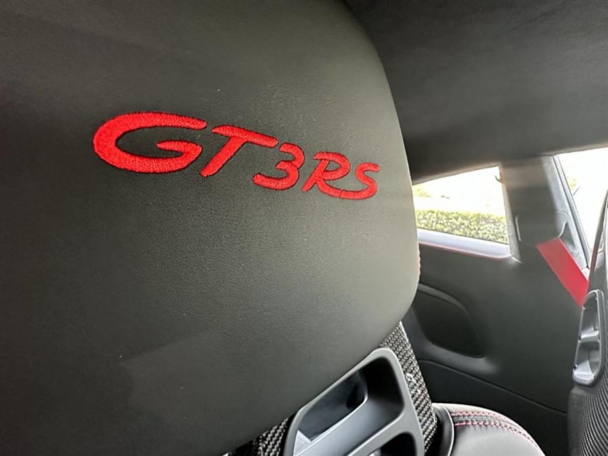 2020年5月保時捷 911  2018款 GT3 RS 4.0L