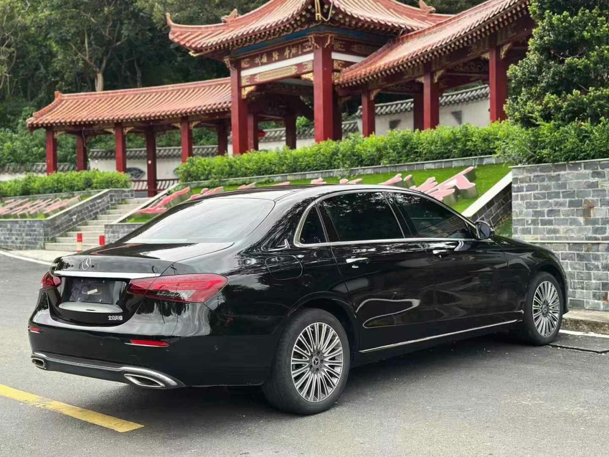 奔馳 奔馳E級  2021款 E 300 L 豪華型圖片