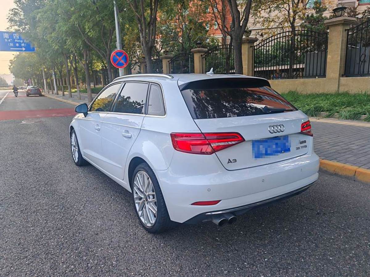 2018年5月奧迪 奧迪A3  2018款 30周年年型 Sportback 35 TFSI 風尚型