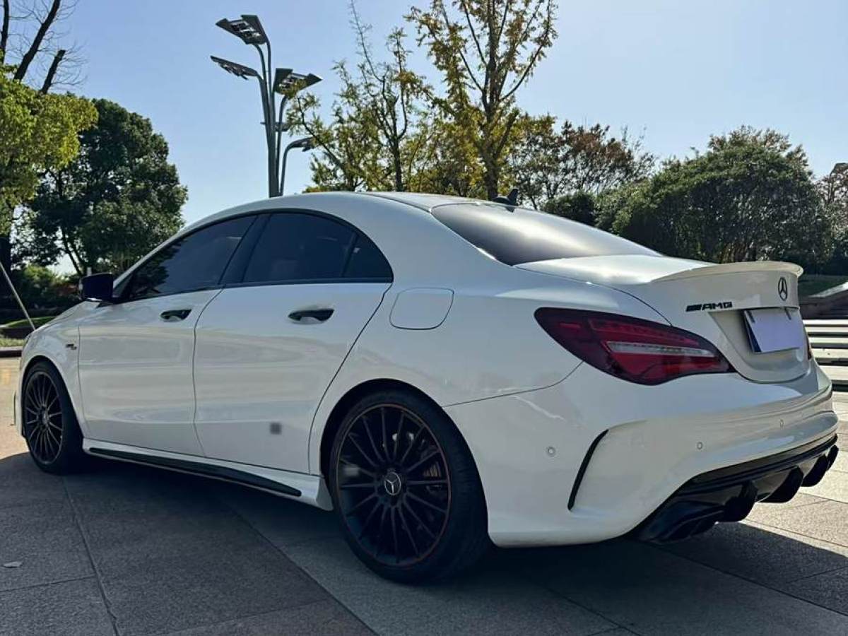 奔馳 奔馳CLA級(jí)AMG  2017款 改款 AMG CLA 45 4MATIC圖片