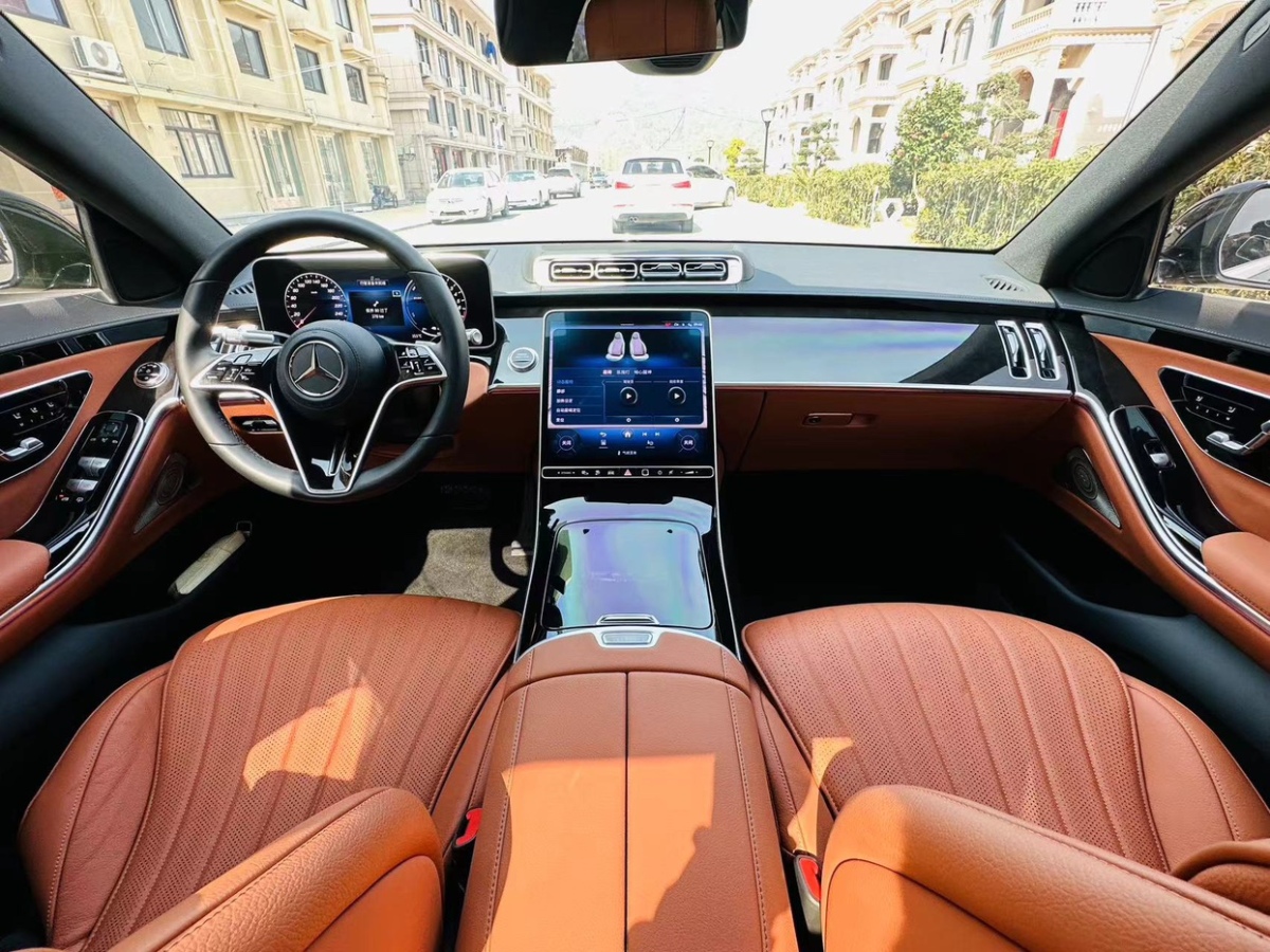 奔驰 奔驰S级新能源  2023款 S 450 e L 插电式混合动力轿车图片