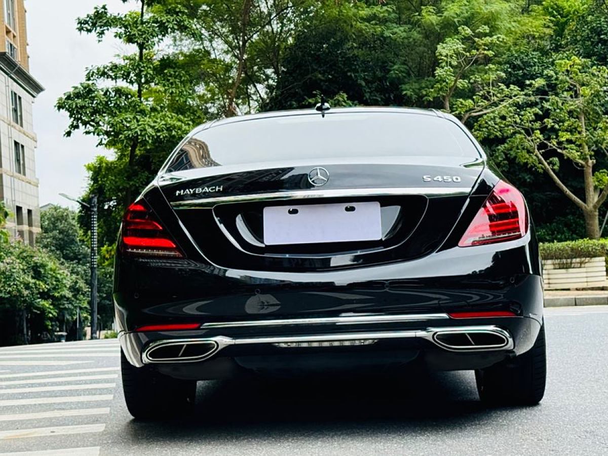 2018年7月奔馳 邁巴赫S級  2019款  改款 S 450 4MATIC