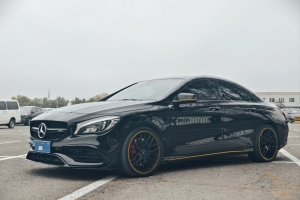 奔馳CLA級AMG 奔馳 AMG CLA 45 4MATIC 暗夜雷霆限量版