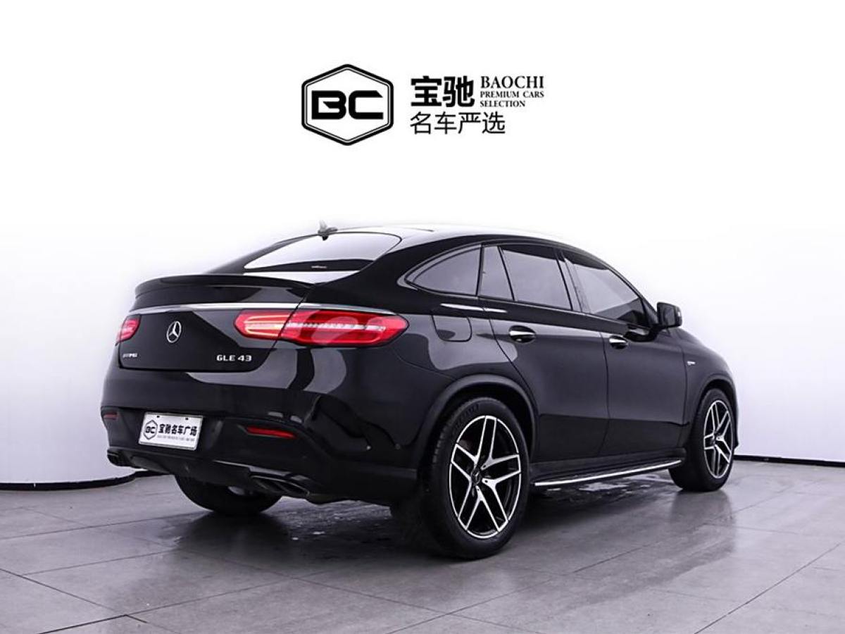 2019年2月奔馳 奔馳GLE轎跑 AMG  2017款 AMG GLE 43 4MATIC 轎跑SUV