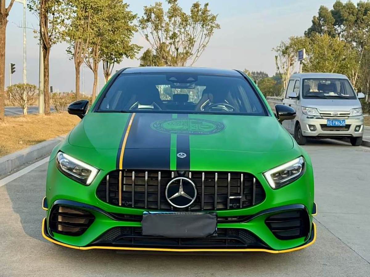 奔馳 奔馳A級(jí)AMG  2020款 改款 AMG A 45 S 4MATIC+圖片