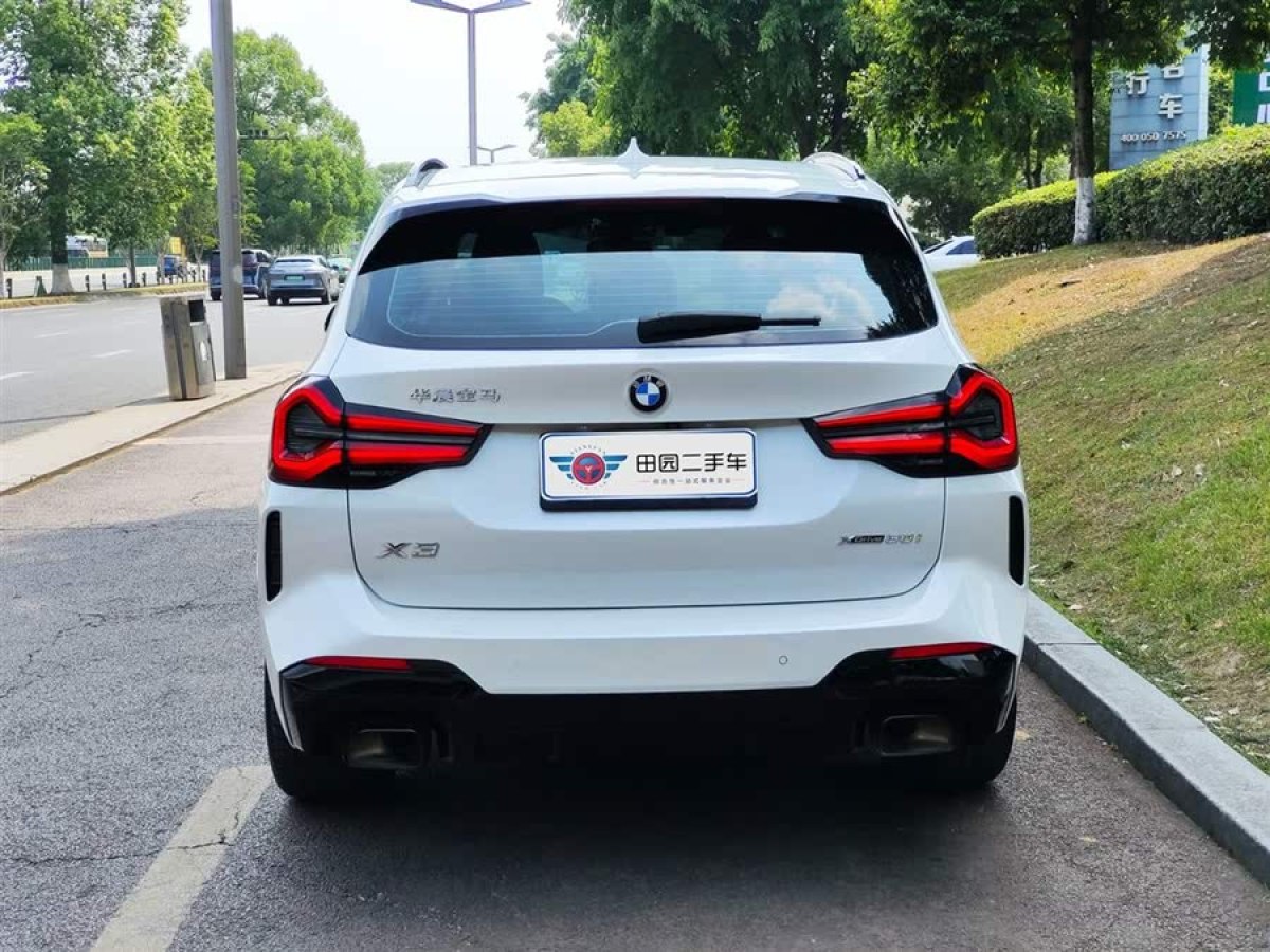 寶馬 寶馬X3  2022款 xDrive30i 領(lǐng)先型 M曜夜套裝圖片