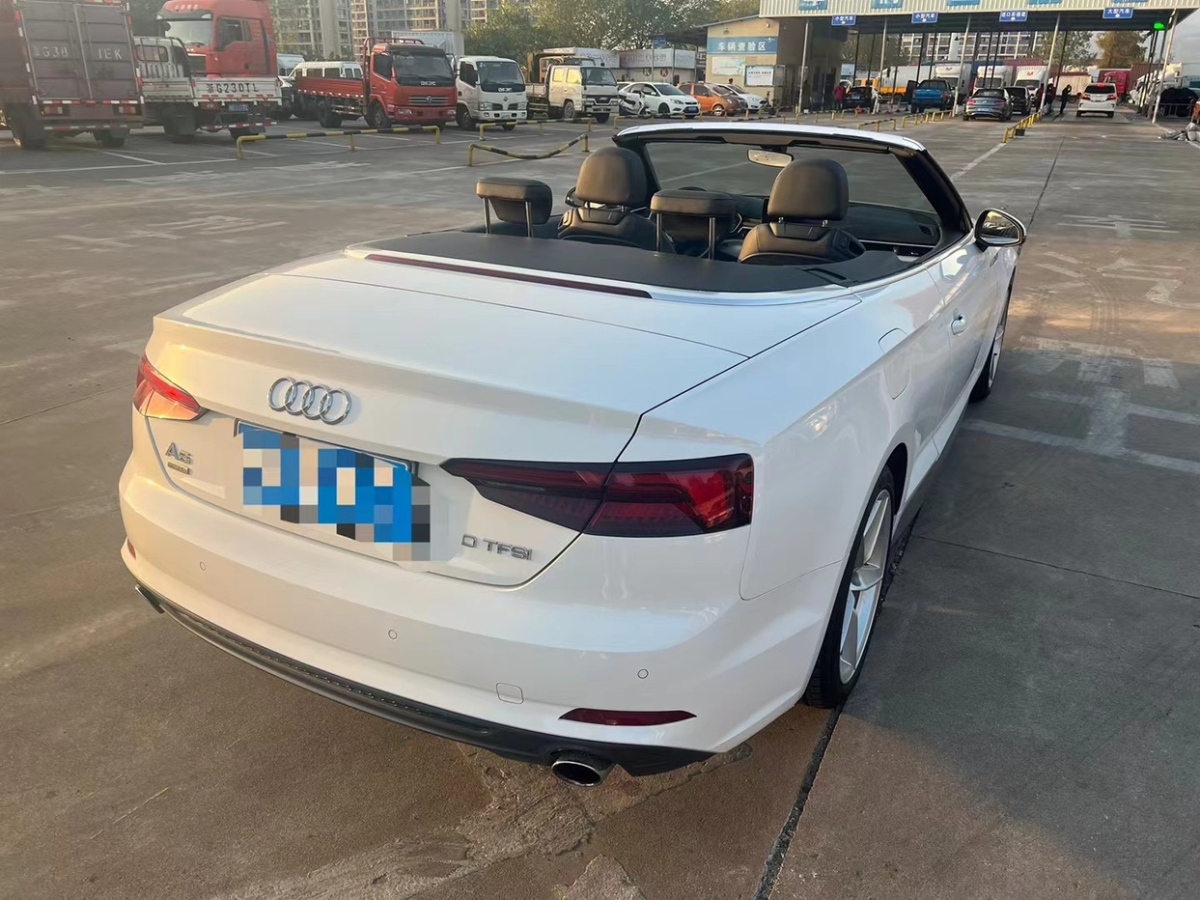 奧迪 奧迪A5  2019款 Cabriolet 40 TFSI 時(shí)尚型圖片