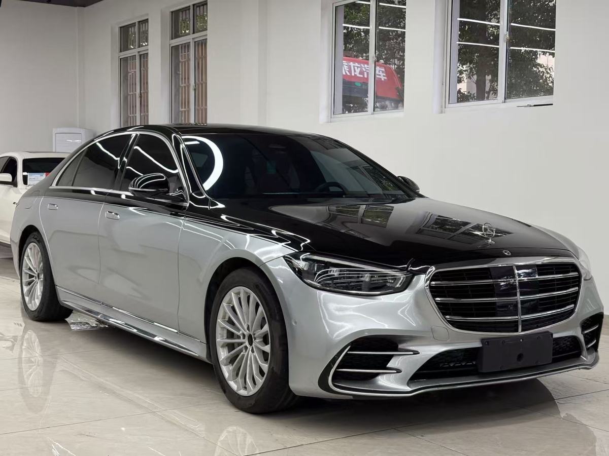 奔馳 奔馳S級  2023款 改款 S 400 L 商務(wù)型圖片