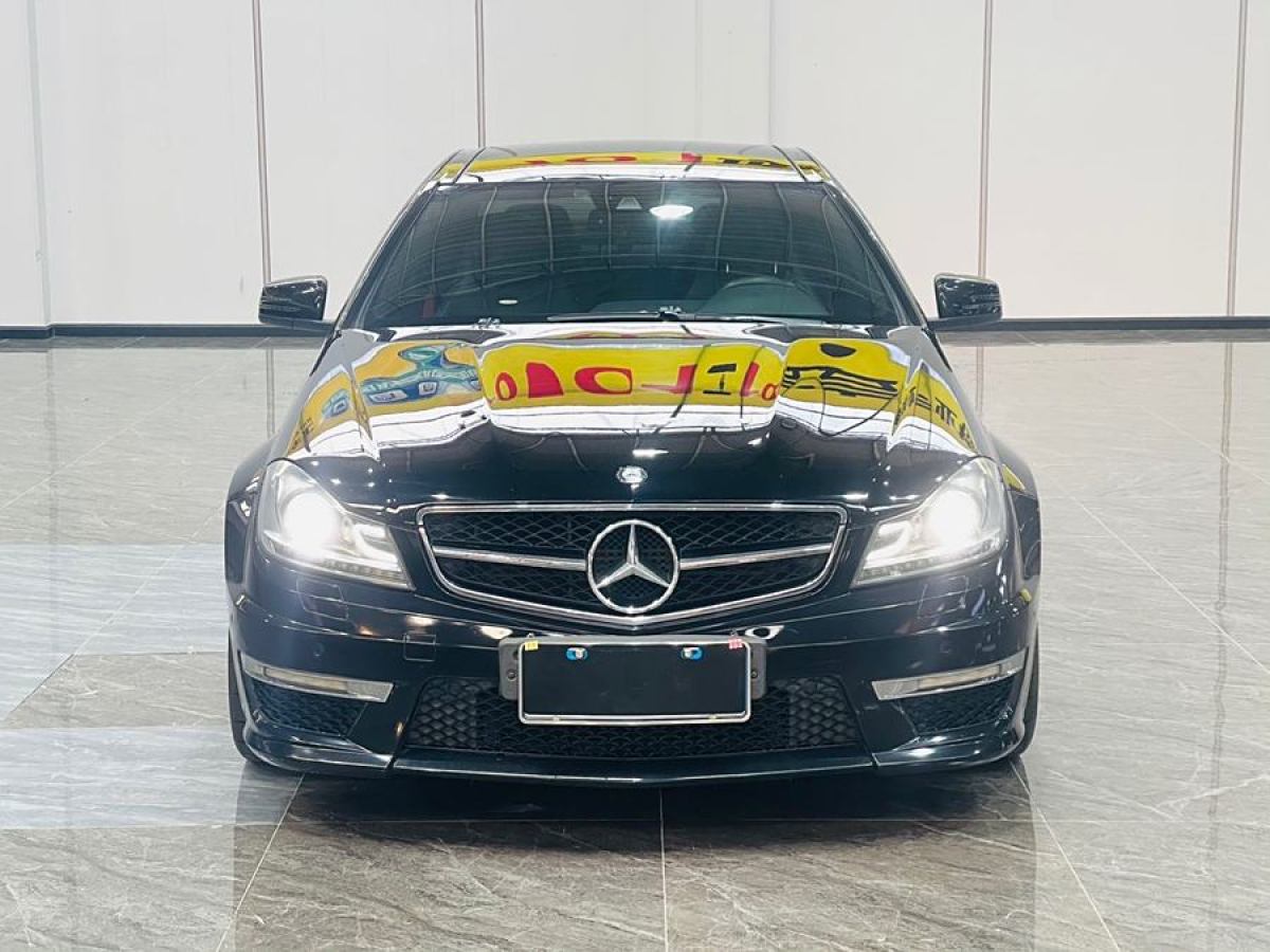 奔馳 奔馳C級AMG  2012款 AMG C 63 Coupe 動感型圖片