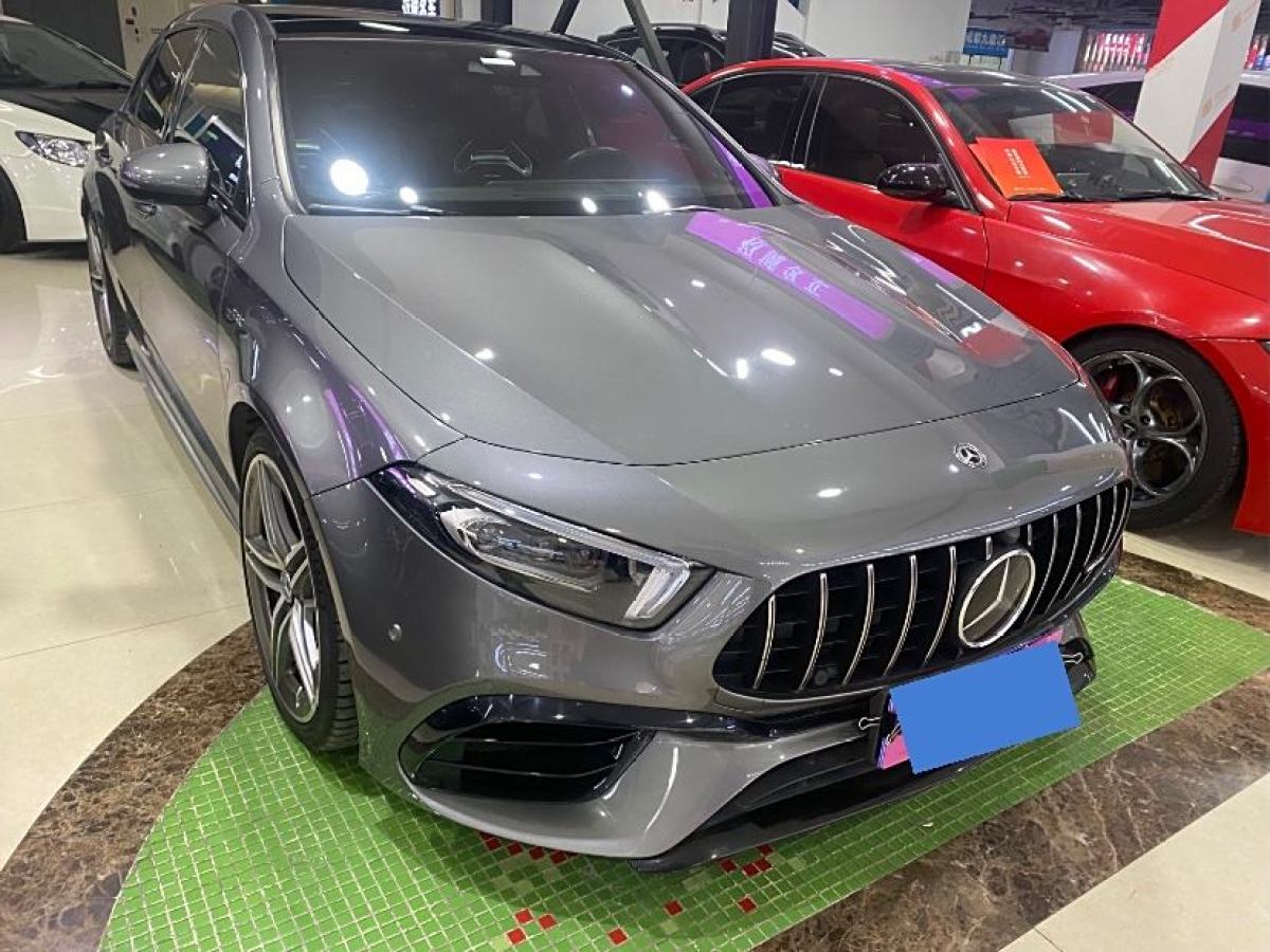 奔馳 奔馳A級(jí)AMG  2020款 改款 AMG A 45 4MATIC+圖片