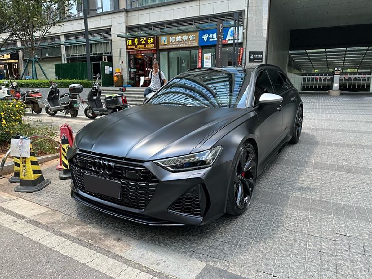 2023年7月奧迪 奧迪RS 6  2022款 RS 6 4.0T Avant