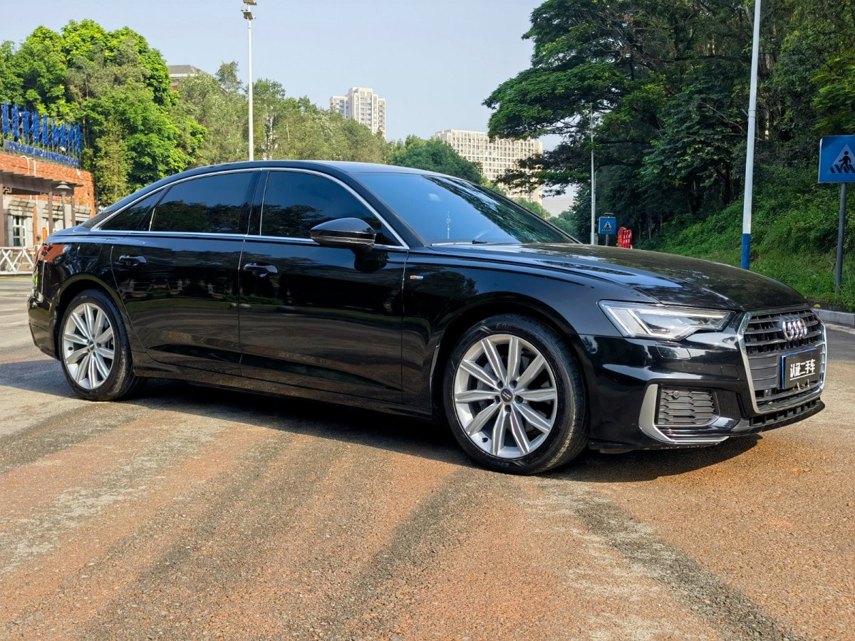 2021年4月奧迪 奧迪A6L  2020款 45 TFSI 臻選動感型