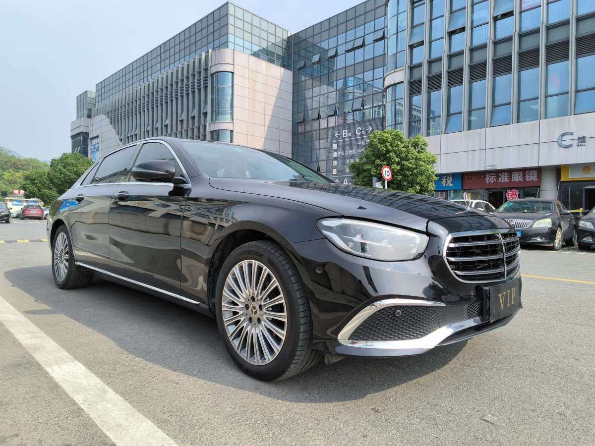 奔馳 奔馳E級  2021款 E 300 L 豪華型圖片