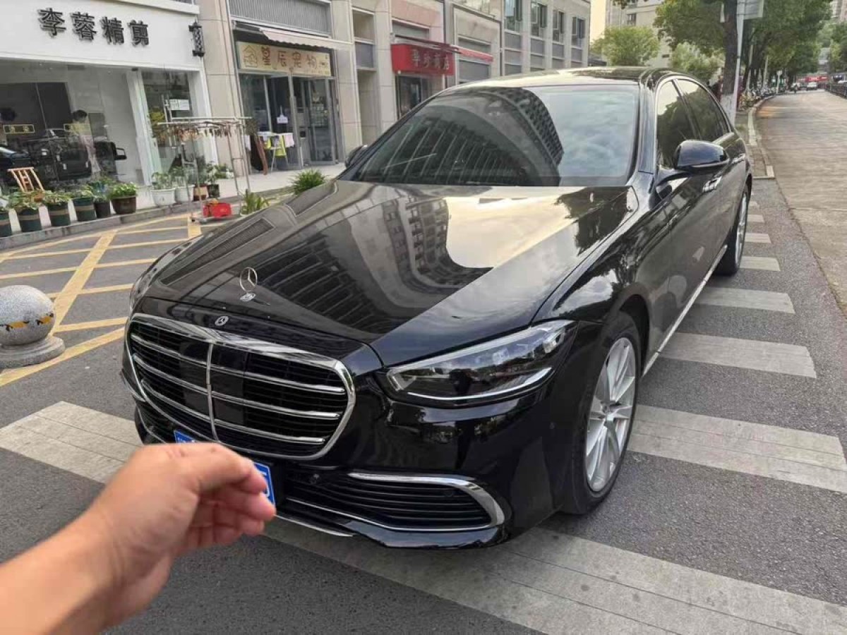 奔馳 奔馳S級  2022款 改款 S 400 L 商務型圖片