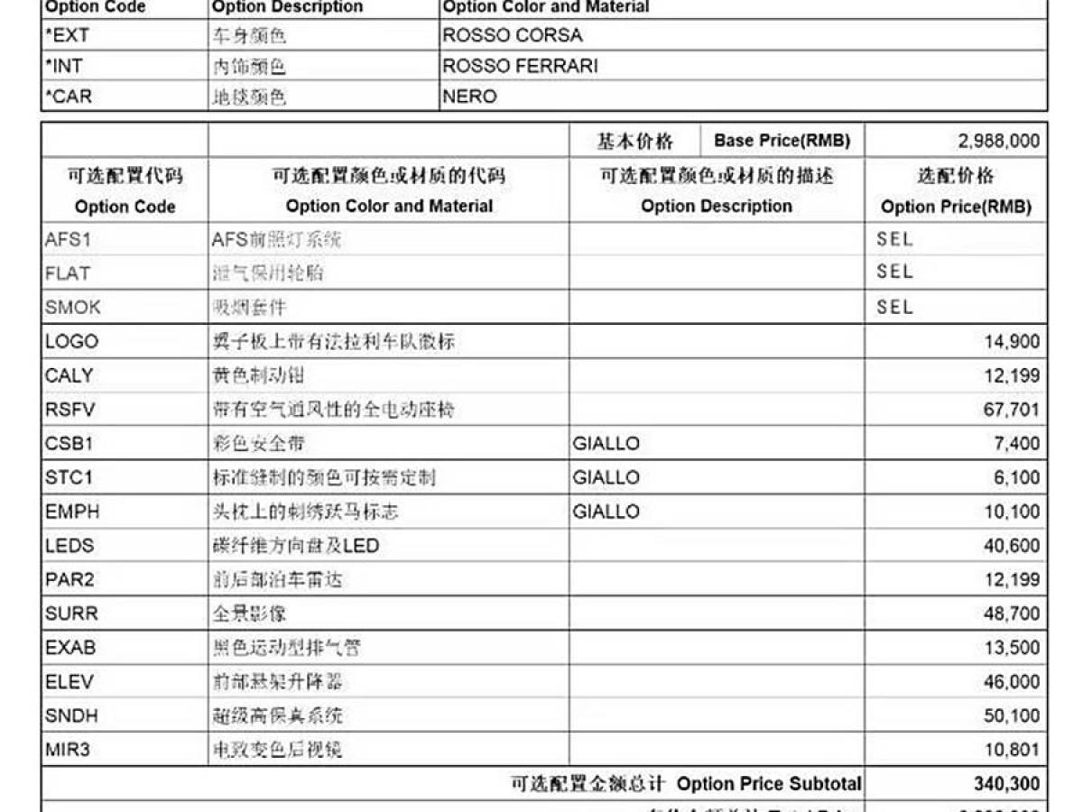 法拉利 法拉利296 GTB  2021款 3.0T V6圖片