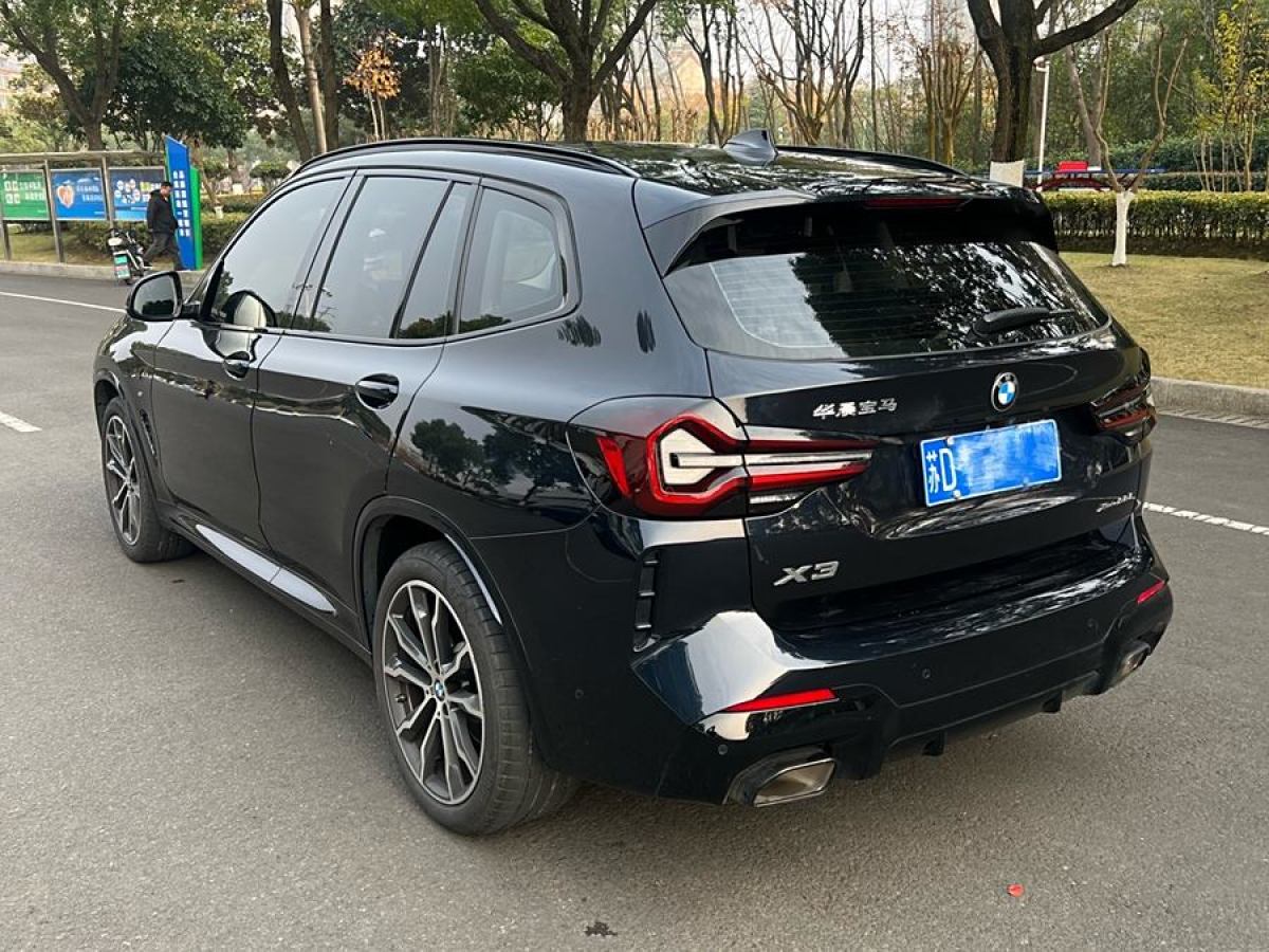 寶馬 寶馬X3  2022款 改款 xDrive30i 領(lǐng)先型 M曜夜套裝圖片