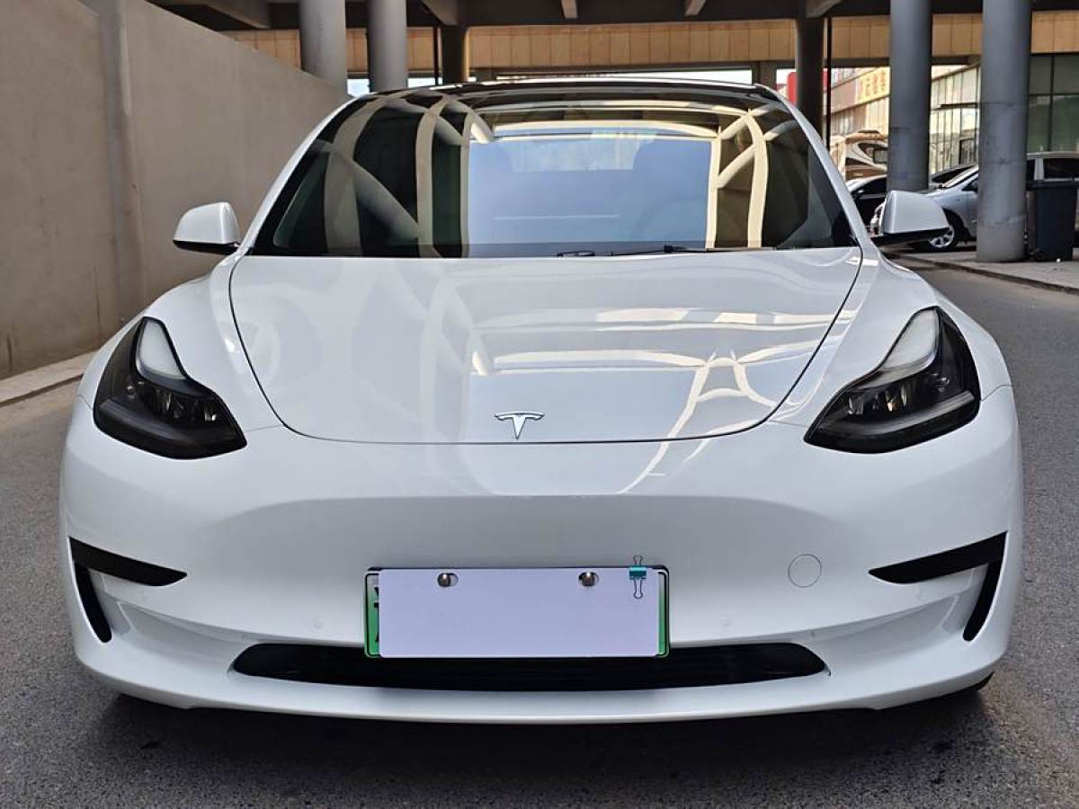 特斯拉 Model 3  2021款 改款 標(biāo)準(zhǔn)續(xù)航后驅(qū)升級版圖片